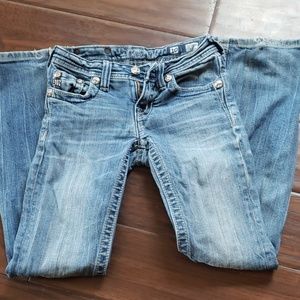 Girls Miss Me bootcut jeans